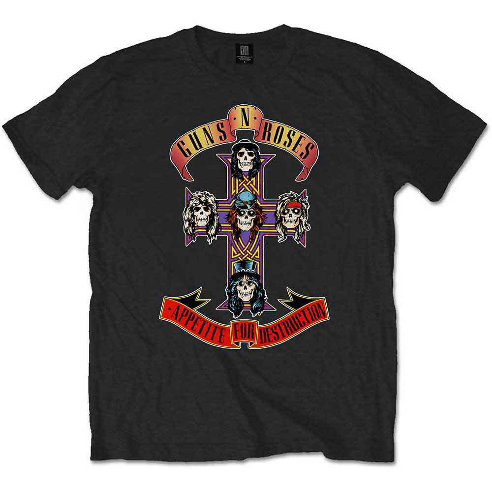 Guns N Roses Appetite For Destruction T-shirt Front