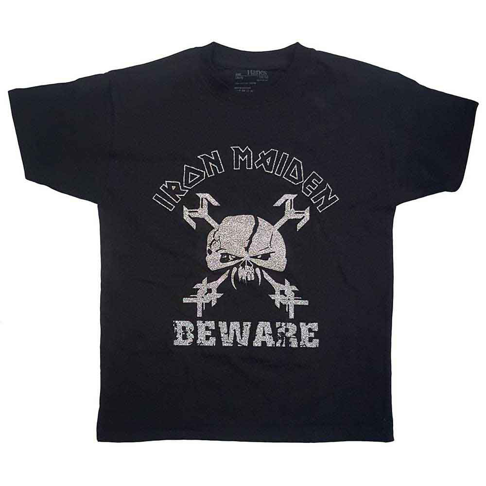 Iron Maiden Beware Childrens T-shirt Front