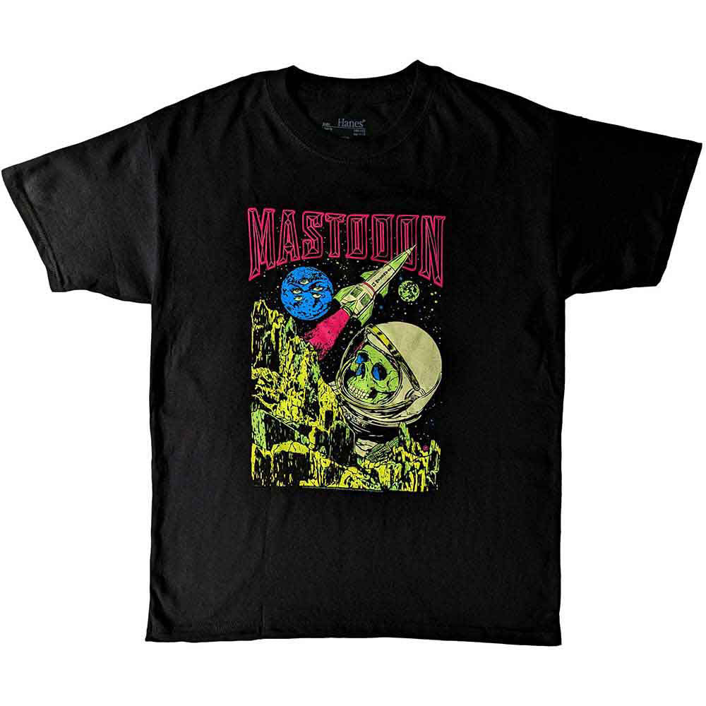 Mastodon Space Colorization T-shirt Front