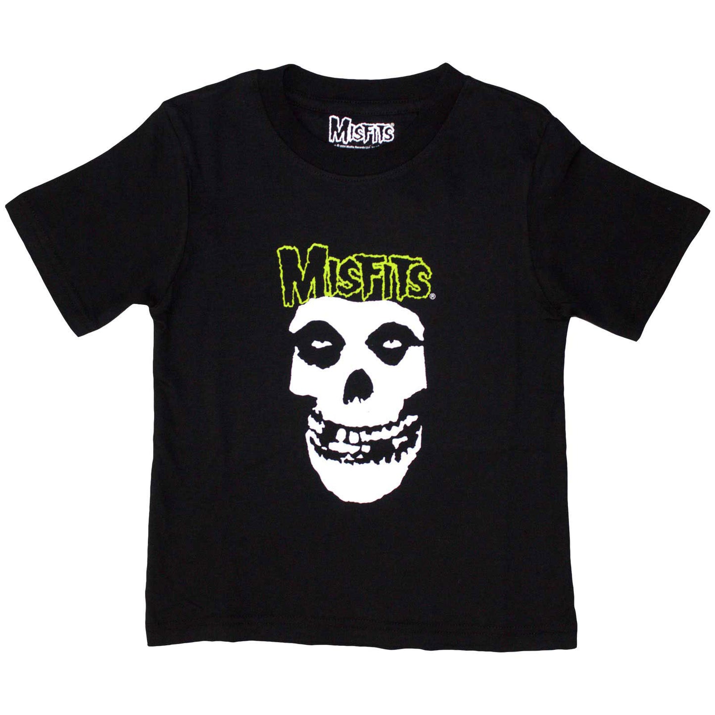 Misfits Skull & Logo Childrens T-shirt Front