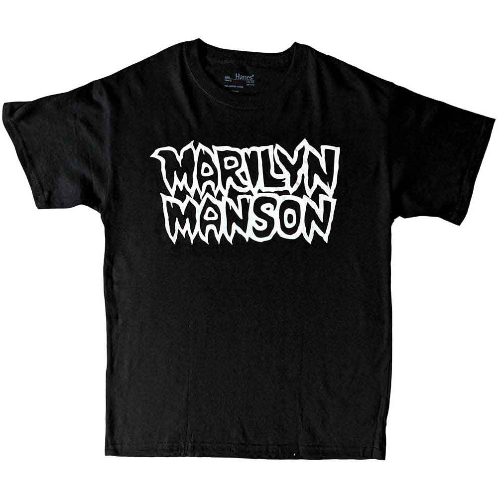 Marilyn Manson Classic Logo T-shirt Front