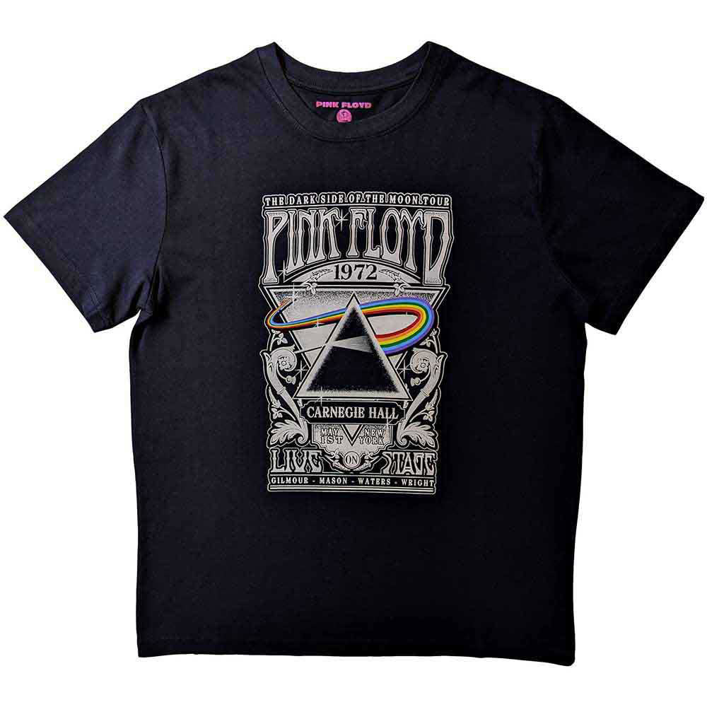 Pink Floyd Carnegie Hall Poster T-shirt Front