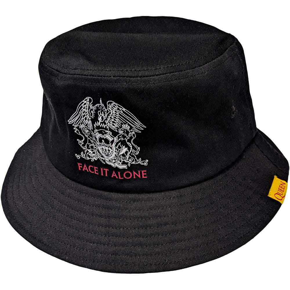 Queen Face It Alone Bucket Cap Front