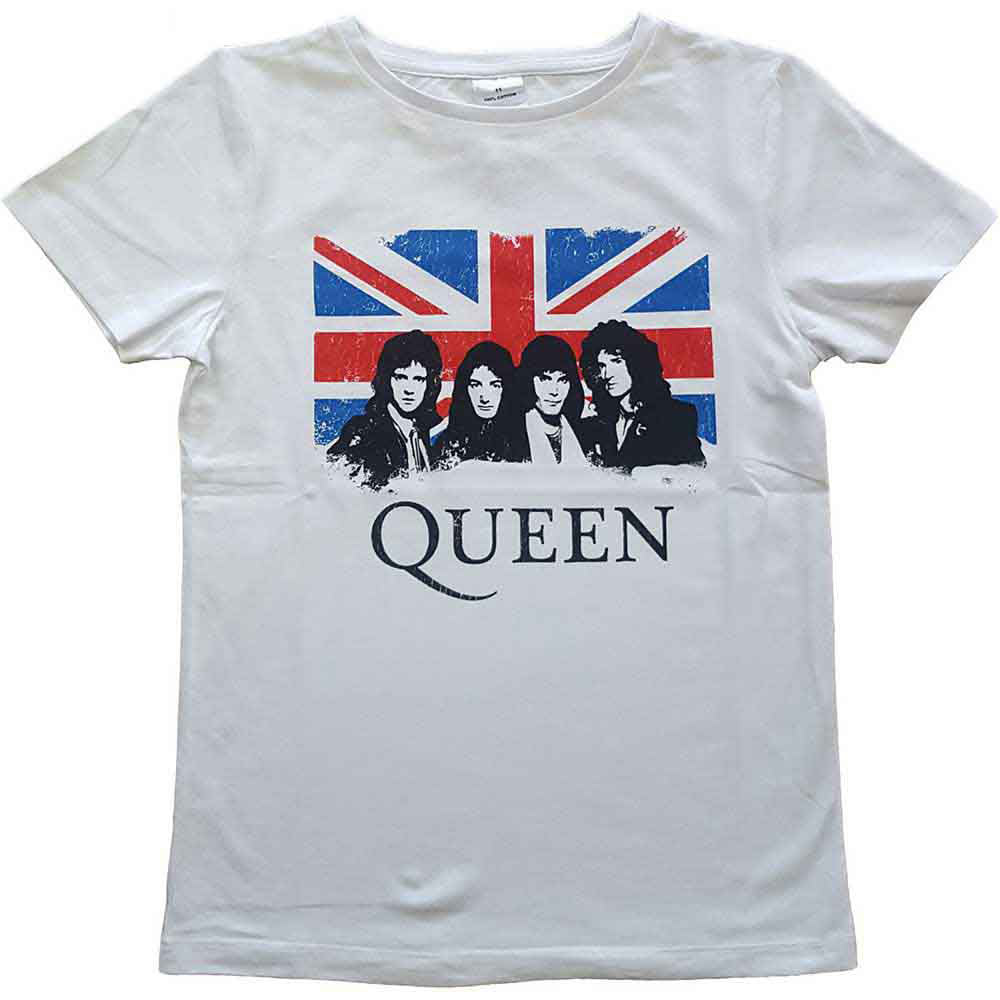 Queen Vintage Union Jack T-shirt Front
