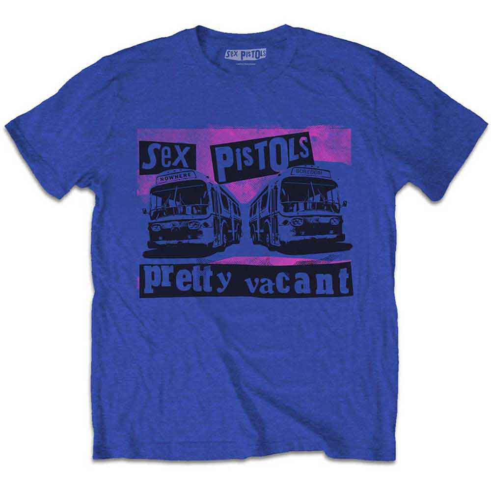 Sex Pistols Pretty Vacant Coaches T-shirt Front