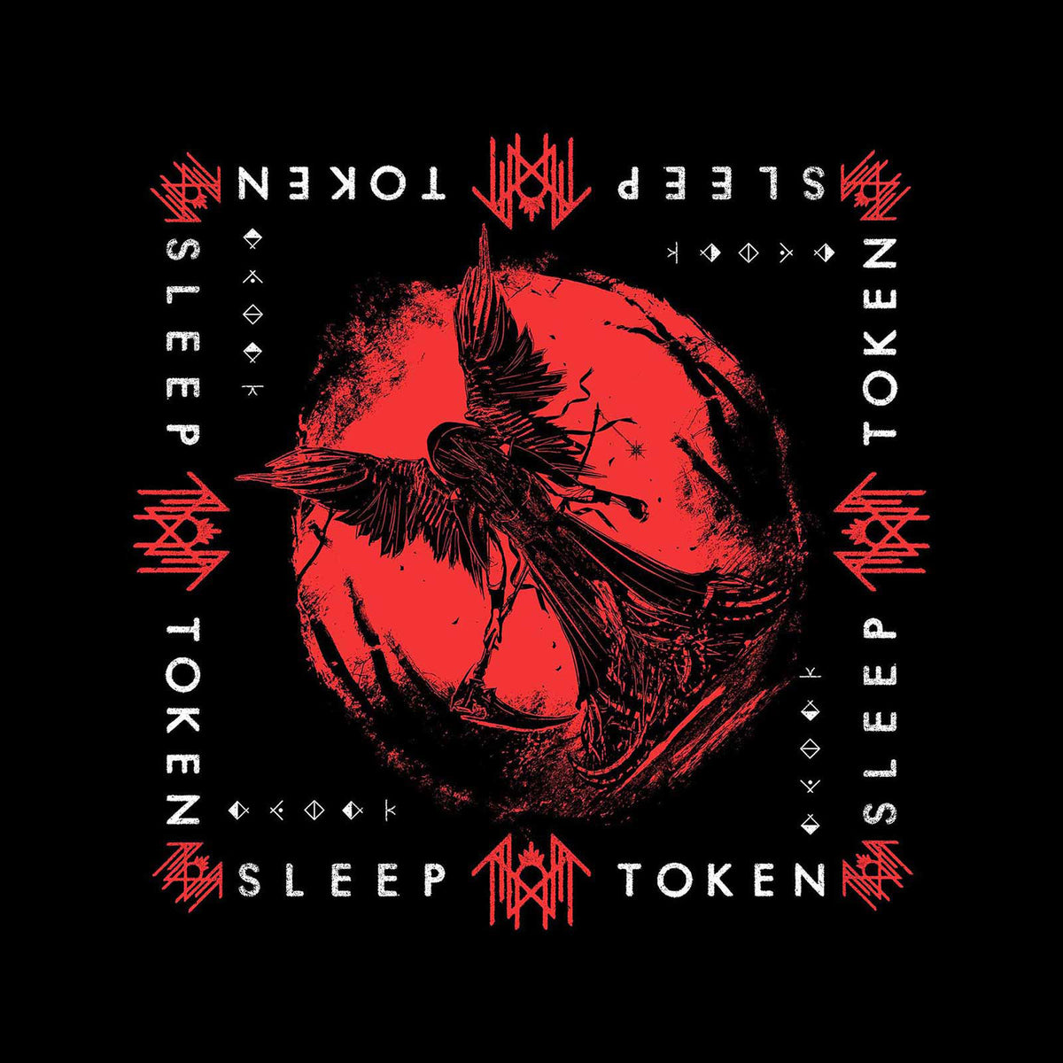 Sleep Token Take Me Back To Eden Bandana Front