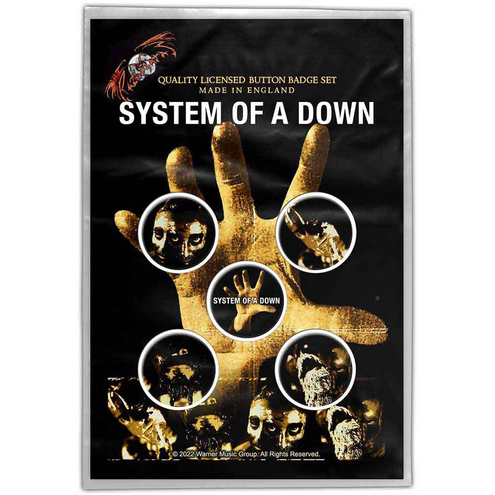 System Of A Down Hand Collector Items Front