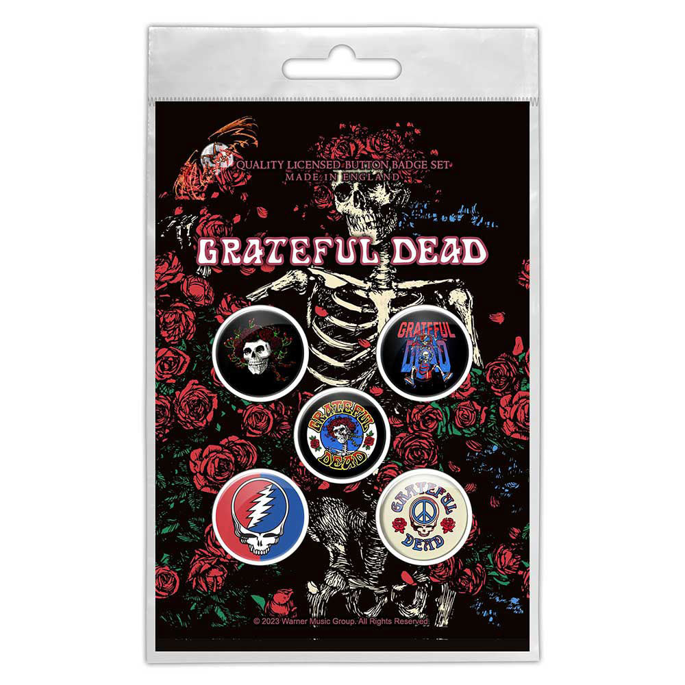 Grateful Dead Skeleton & Rose Collector Items Front