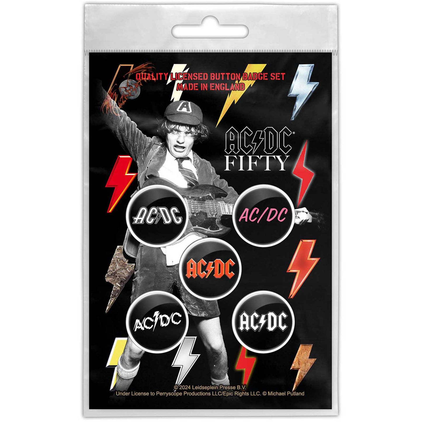 AC/DC Bolt Array Collector Items Front