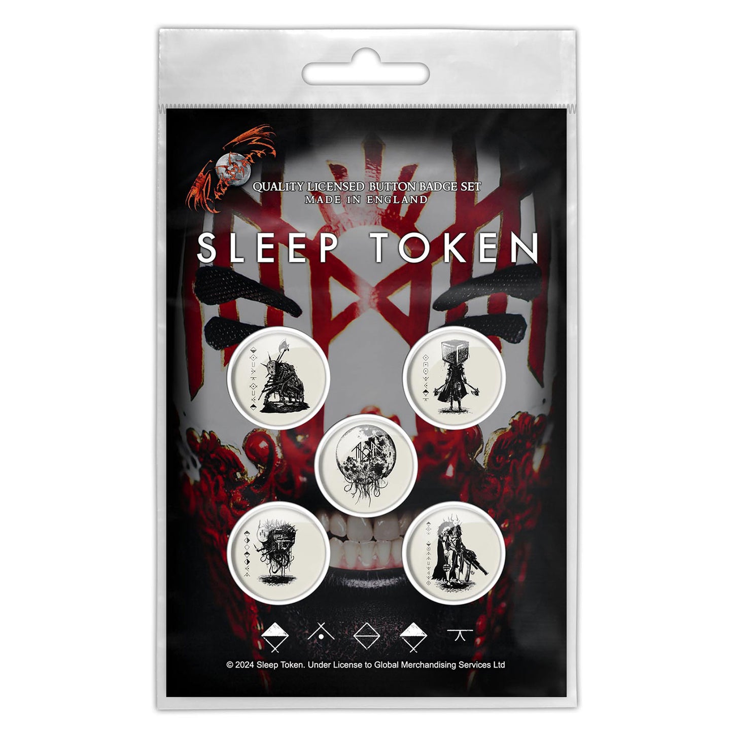 Sleep Token Vessel Mask Collector Items Front