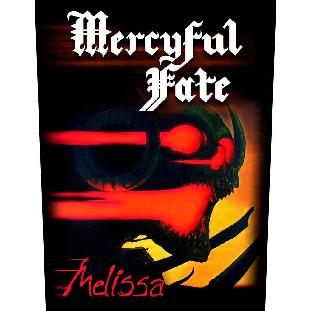 Mercyful Fate Melissa Back Patch Front