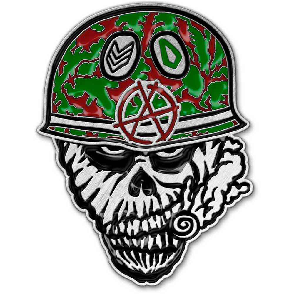 Stormtroopers Of Death Sgt. D Pewter Pin Badge Front