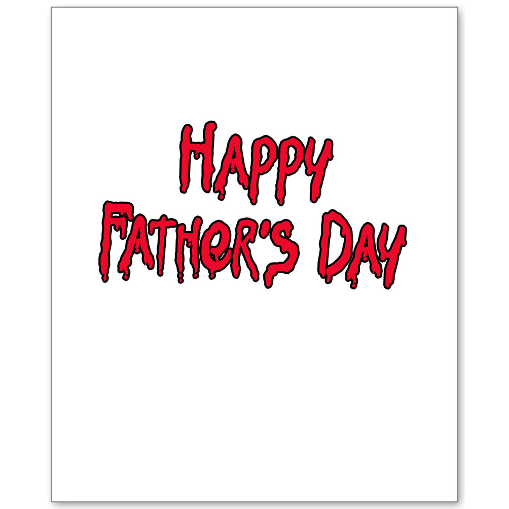 Iron Maiden Run To The Grills Father's Day Card (Rockabilia Exclusive) Greeting Card Alt 2