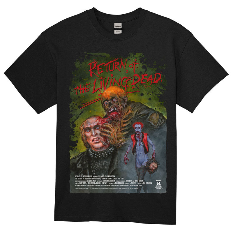 Return Of The Living Dead Return of The Living Dead by Vince Locke (Rockabilia Exclusive) T-shirt Front
