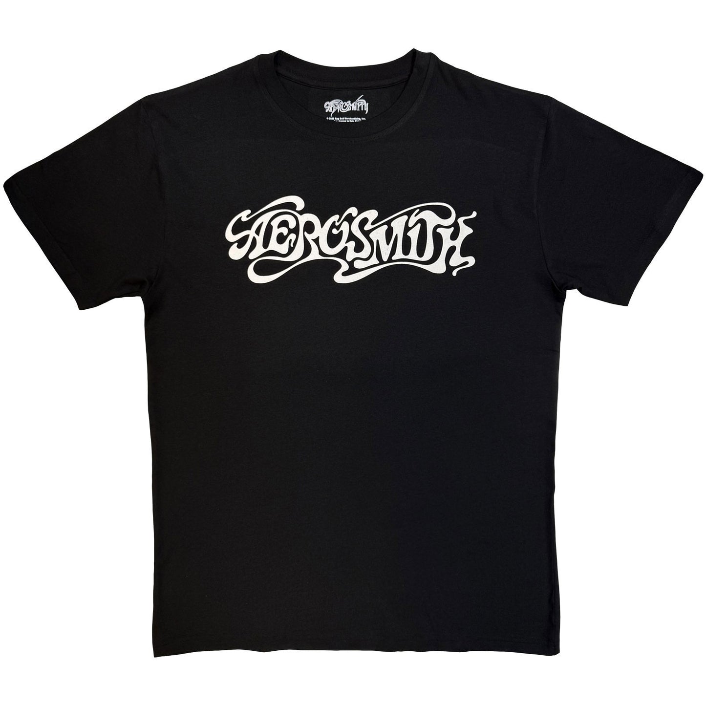 Aerosmith Logo Mono T-shirt Front