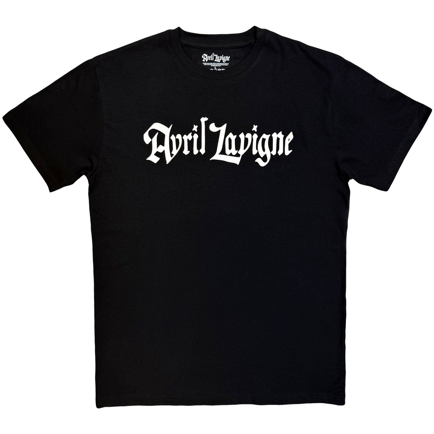 Avril Lavigne Logo Mono T-shirt Front