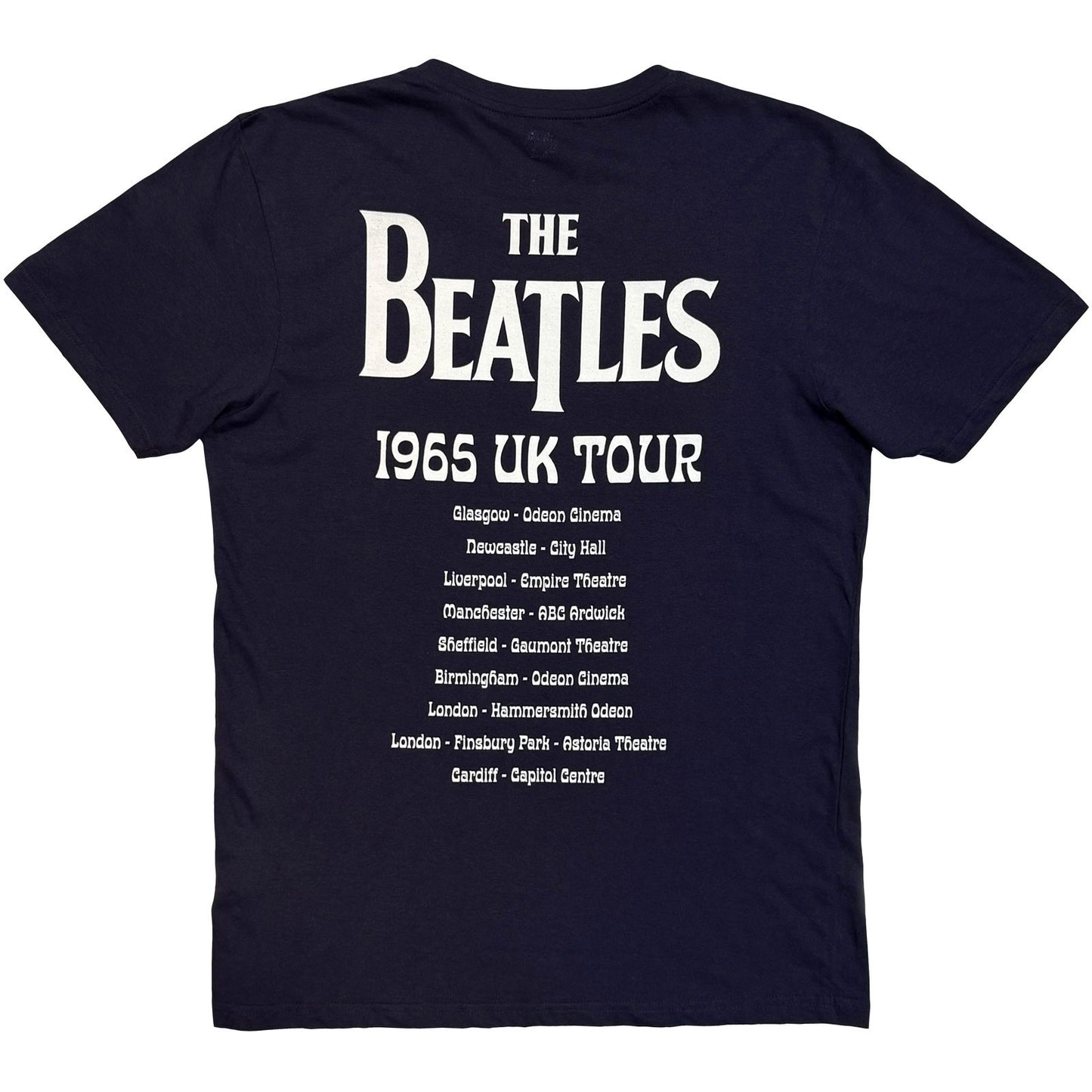 Beatles 1965 Uk Tour Ringo Drum T-shirt