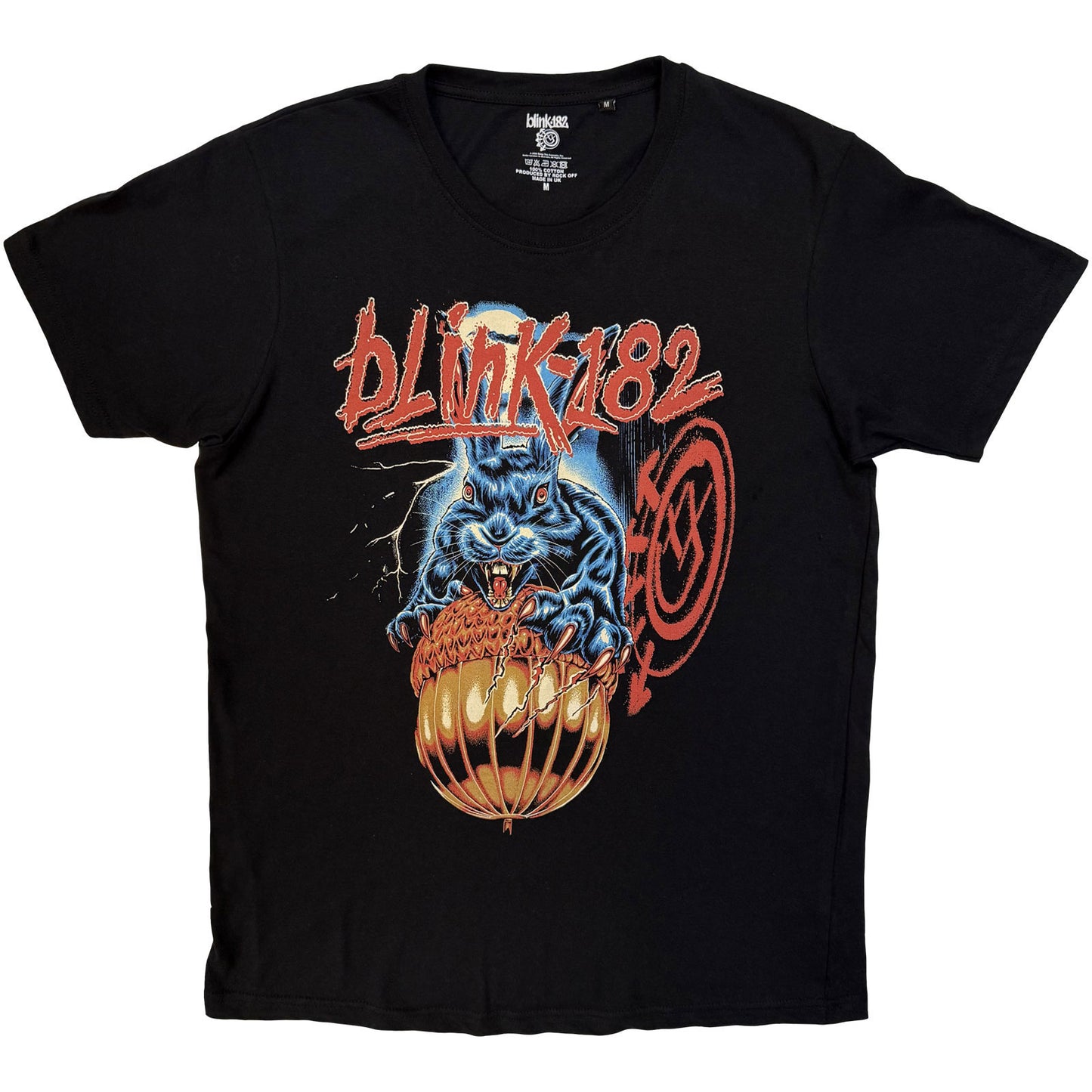 Blink 182 Acorn Rabbit T-shirt Front