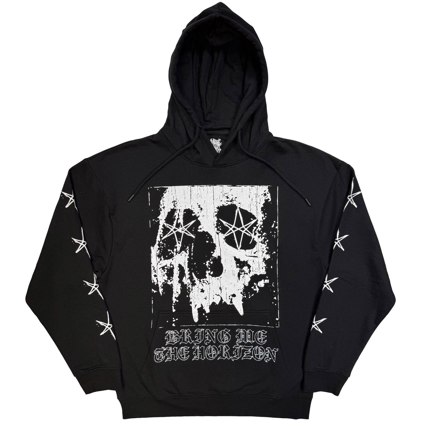Bring Me The Horizon Oversized Skull Hooded Sweatshirt Front