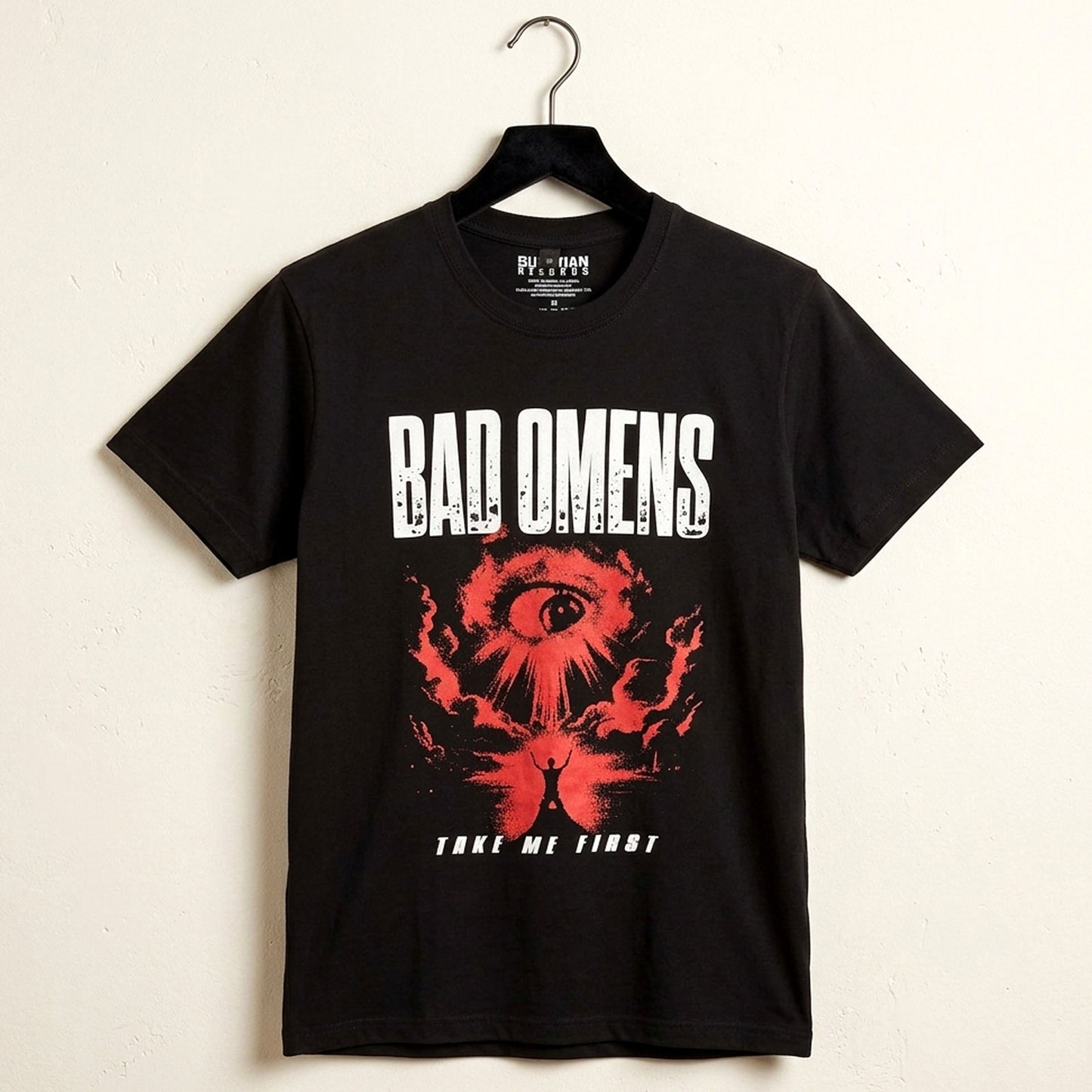 Bad Omens Red Eye Carbon T-shirt Back