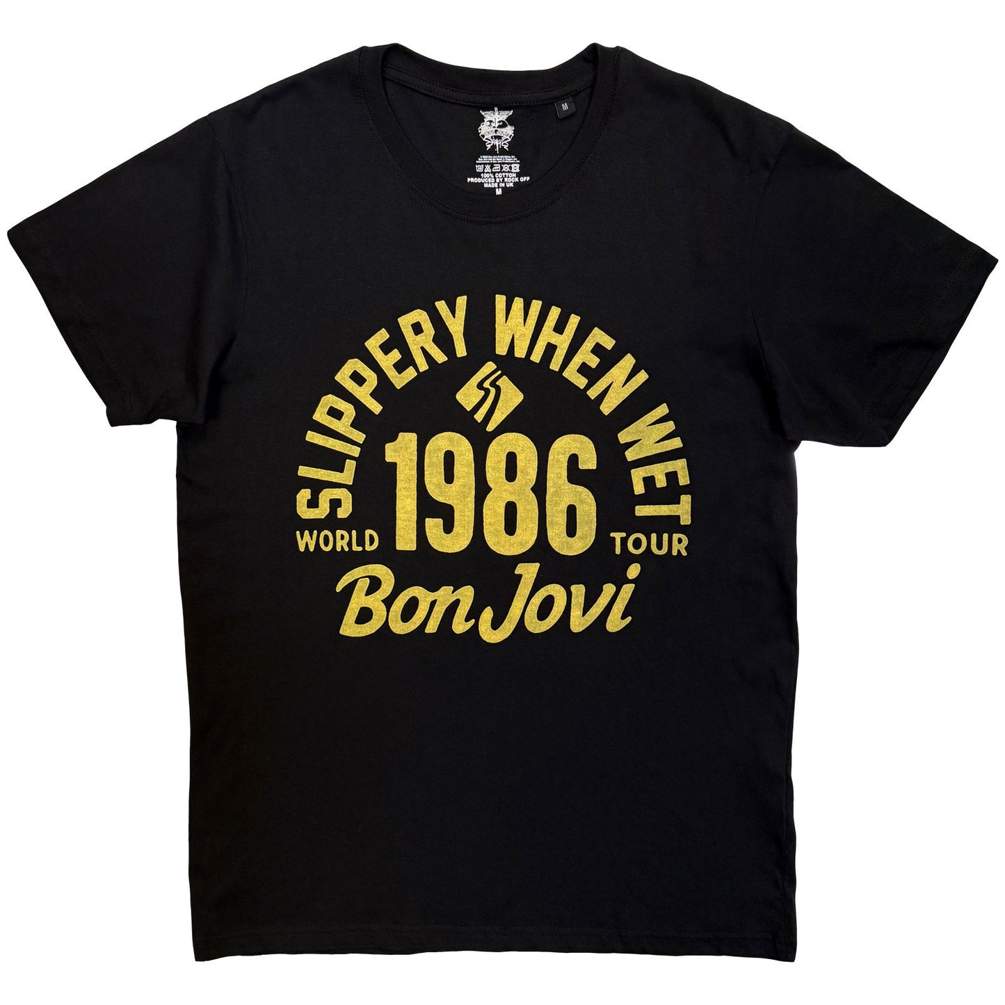Bon Jovi 1986 World Tour T-shirt Front