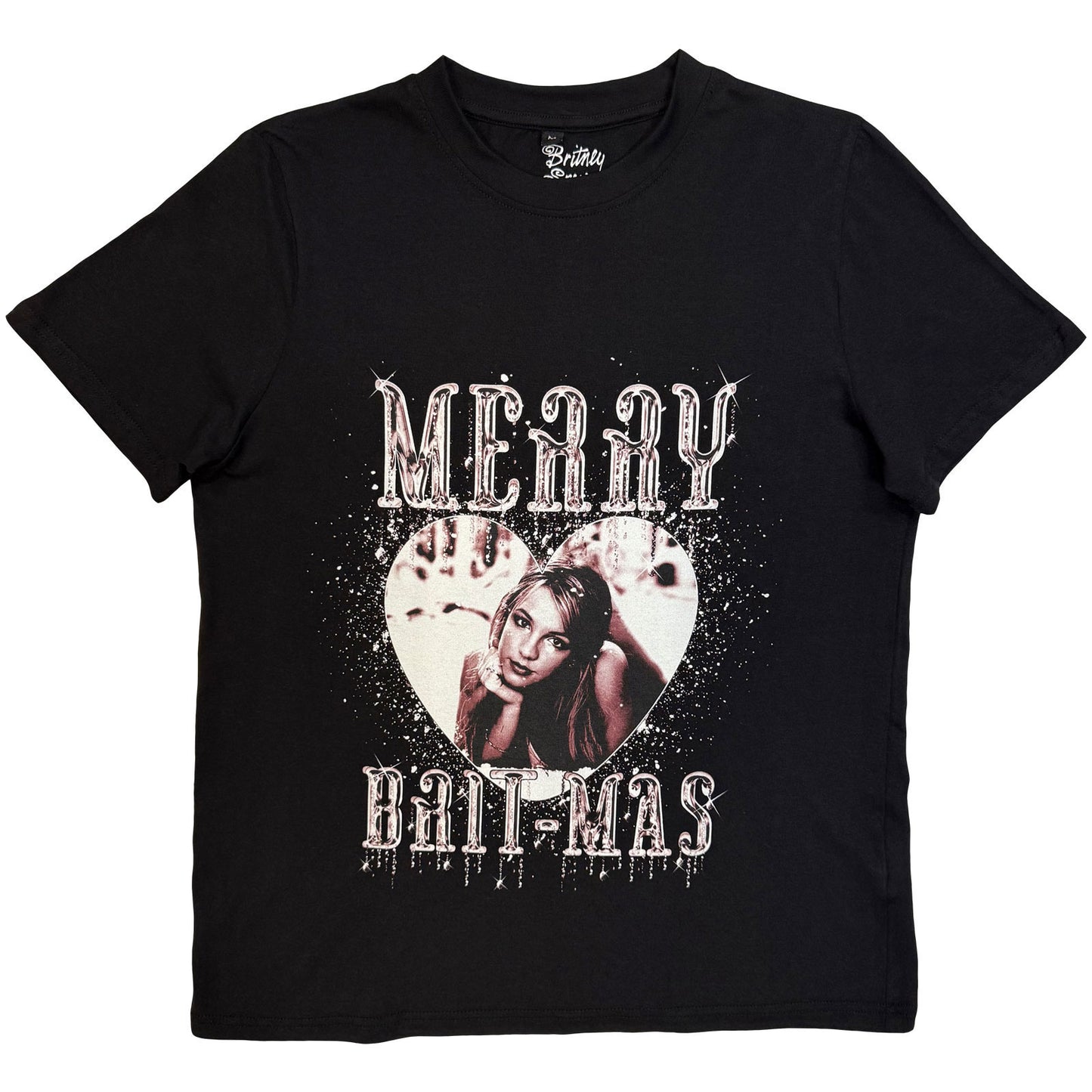 Britney Spears Merry Britmas Junior Top Front