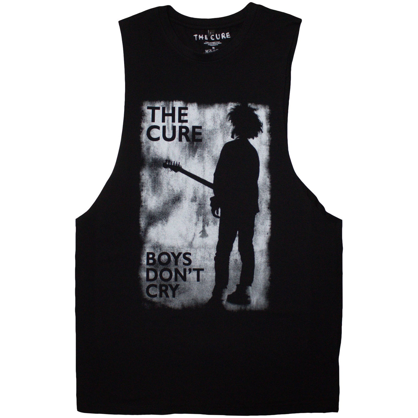 Cure Boys Don't Cry B&w Tank Top Mens Tank Back