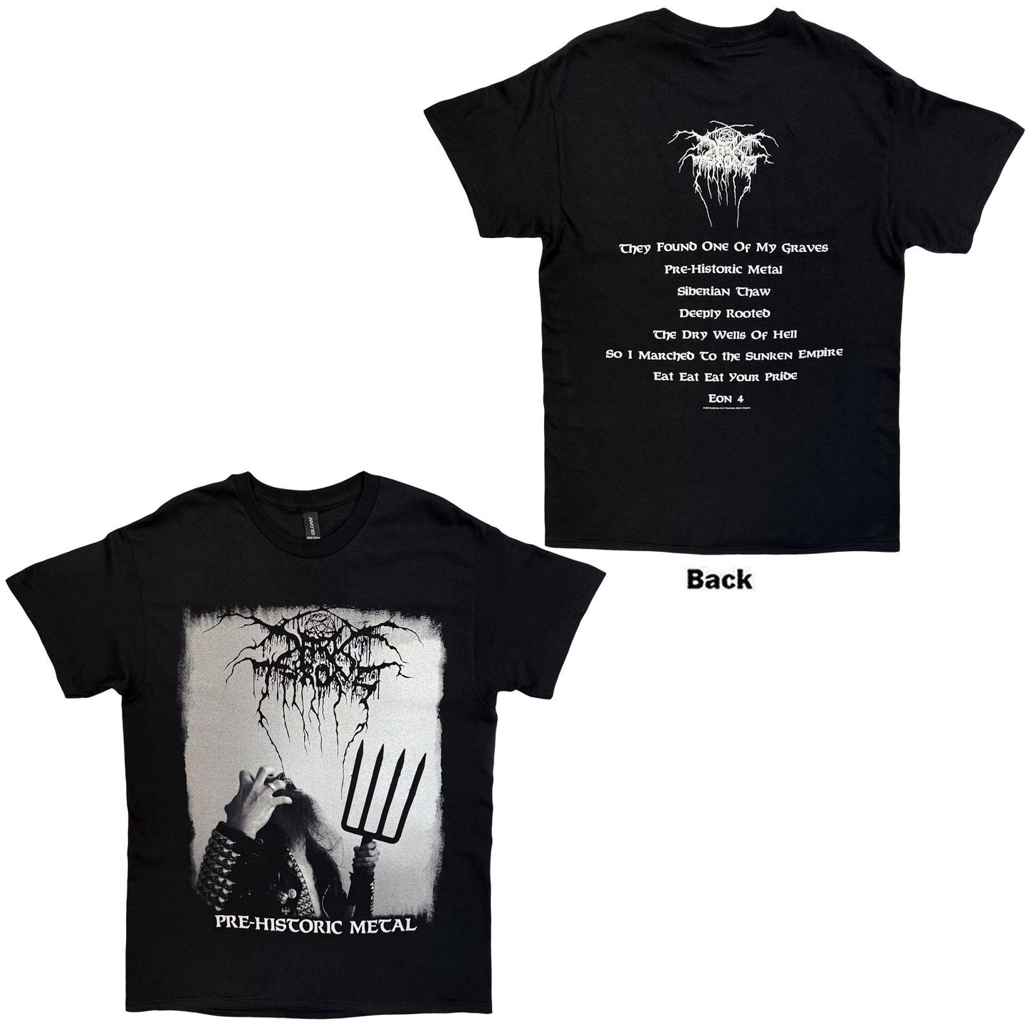 Dark Throne Pre-historic Metal T-shirt