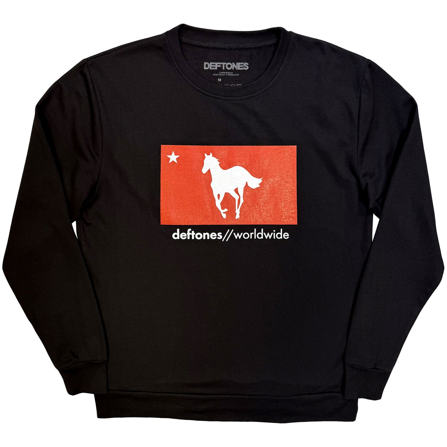 Deftones Star & Pony Sweatshirt Front