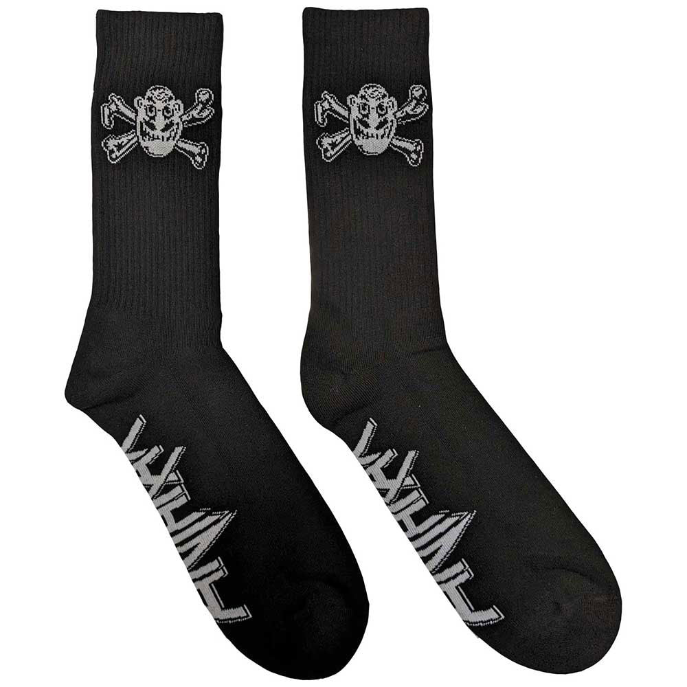 Anthrax Not Man (US Men's Shoe Size 8-12) Socks Front