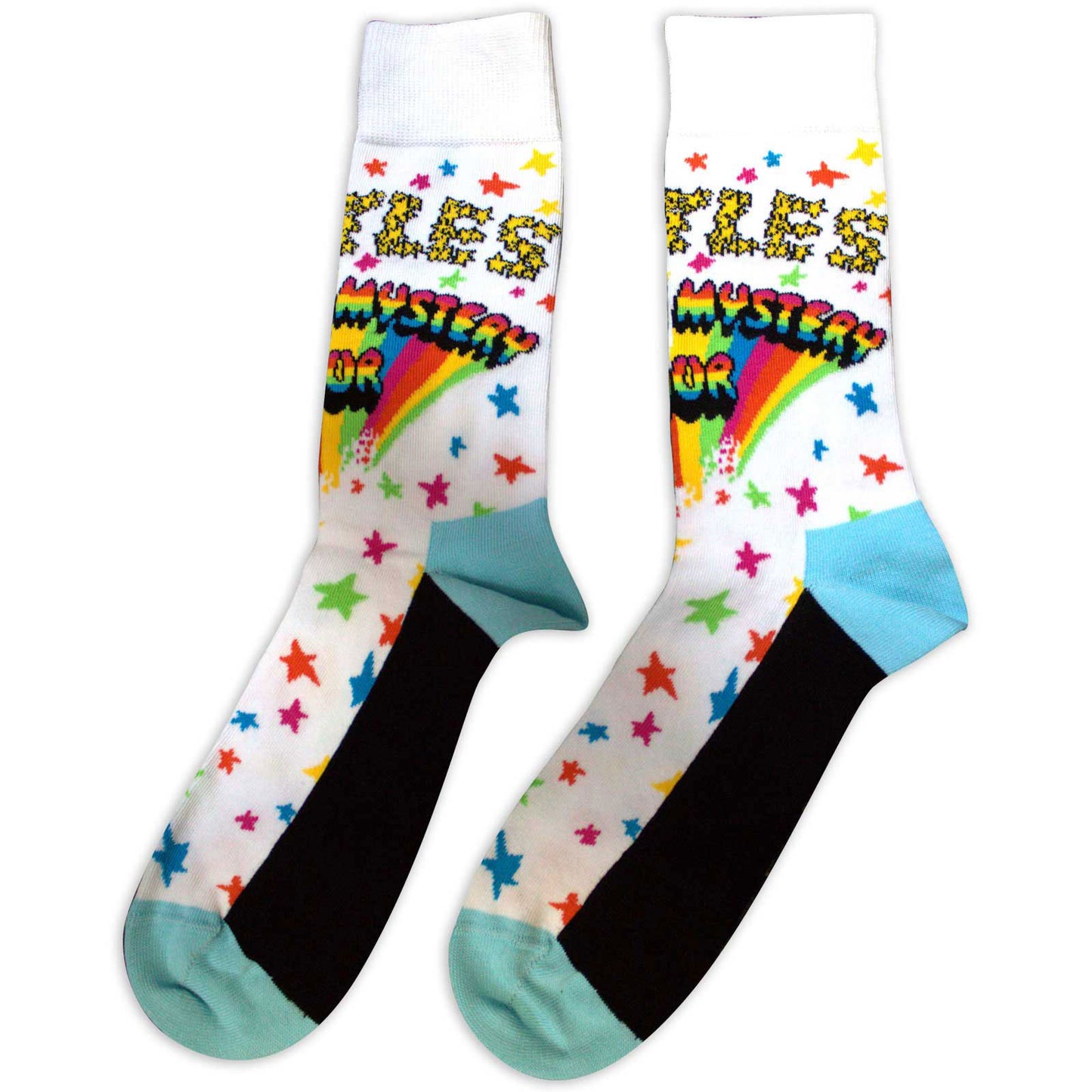 Beatles Magical Mystery Tour (US Men's Shoe Size 8-12) Socks Back