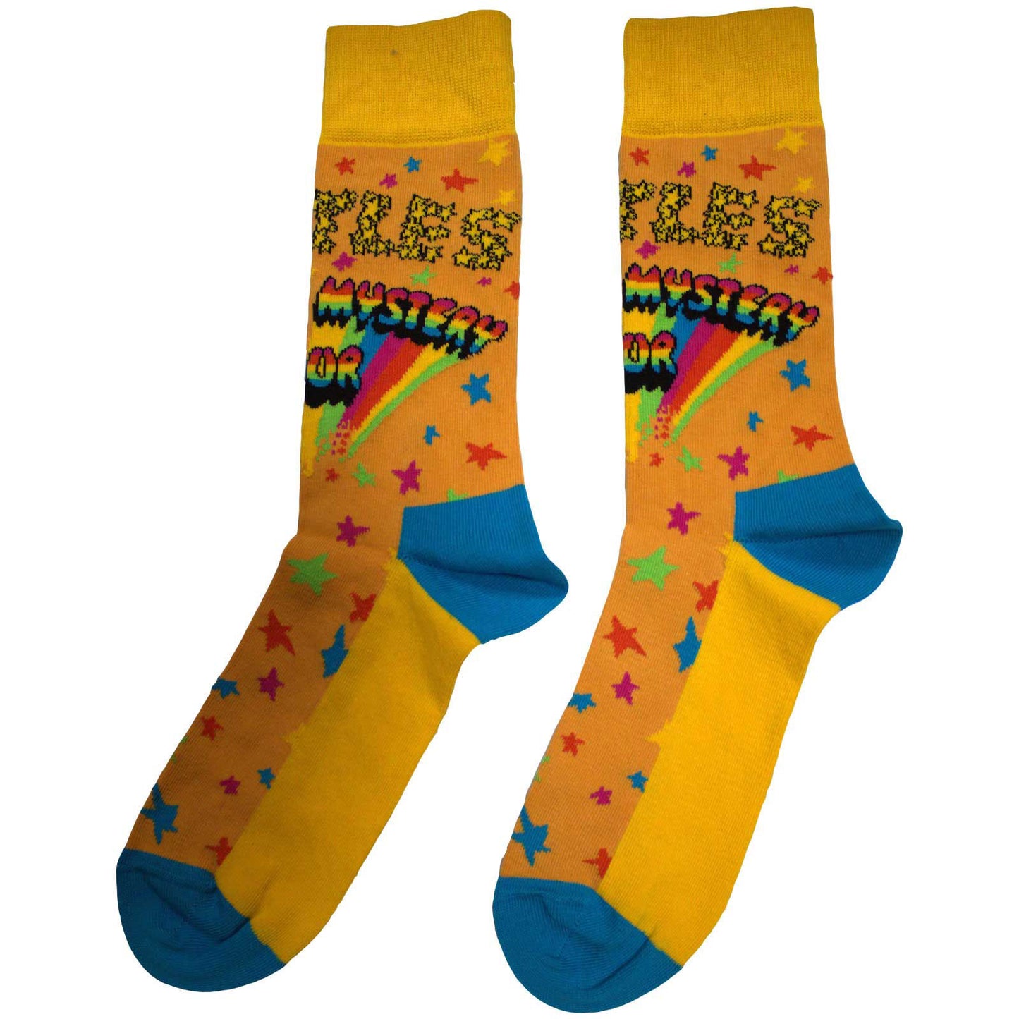 Beatles Magical Mystery Tour (US Men's Shoe Size 8-12) Socks Back