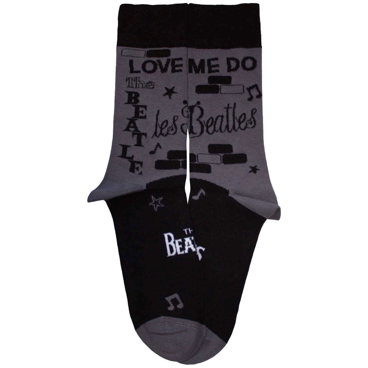 Beatles Cavern (US Men's Shoe Size 8-12) Socks Back