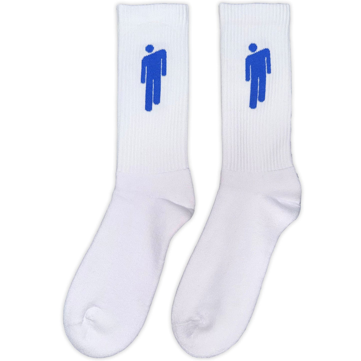 Billie Eilish Blue Blohsh (US Men's Shoe Size 8-12) Socks Back