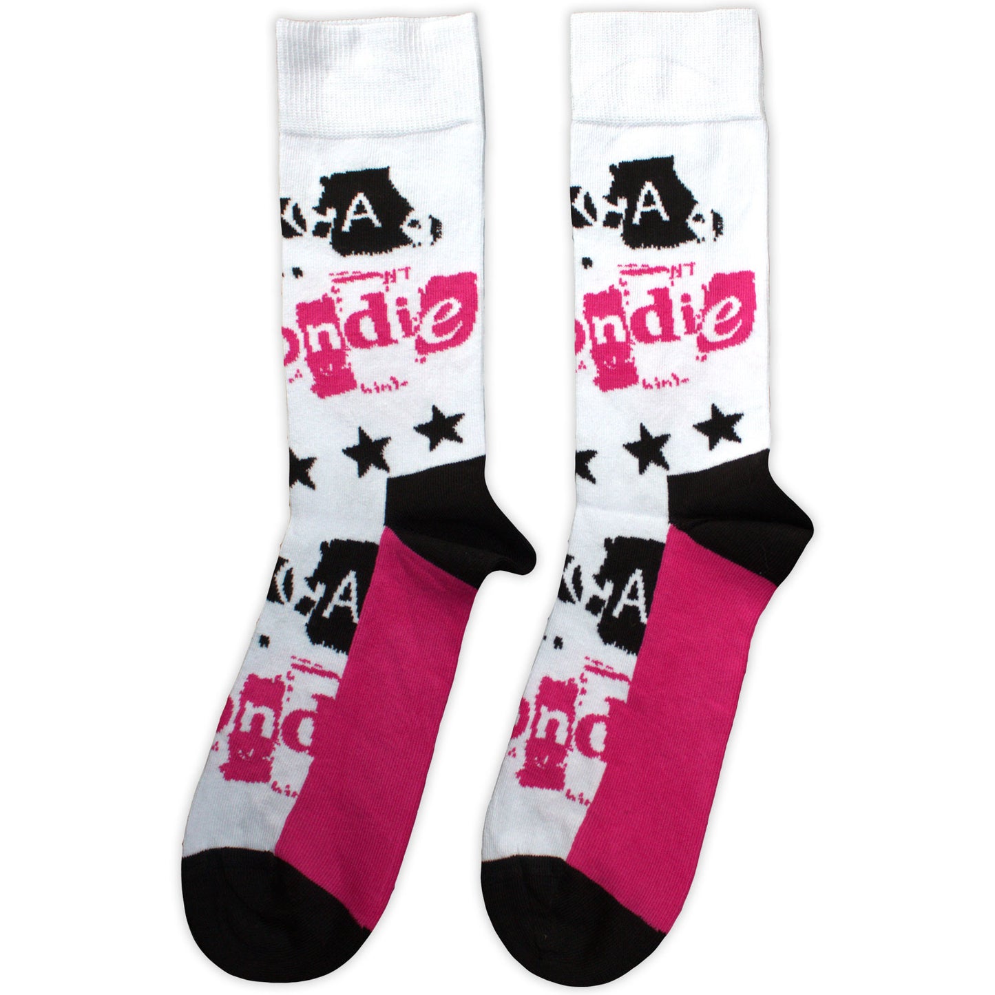 Blondie Aka (US Men's Shoe Size 8-12) Socks Back