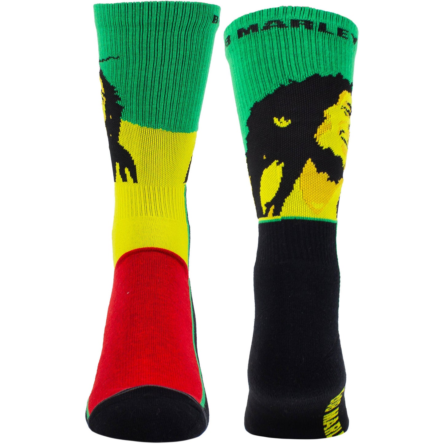 Bob Marley Smile Socks Front