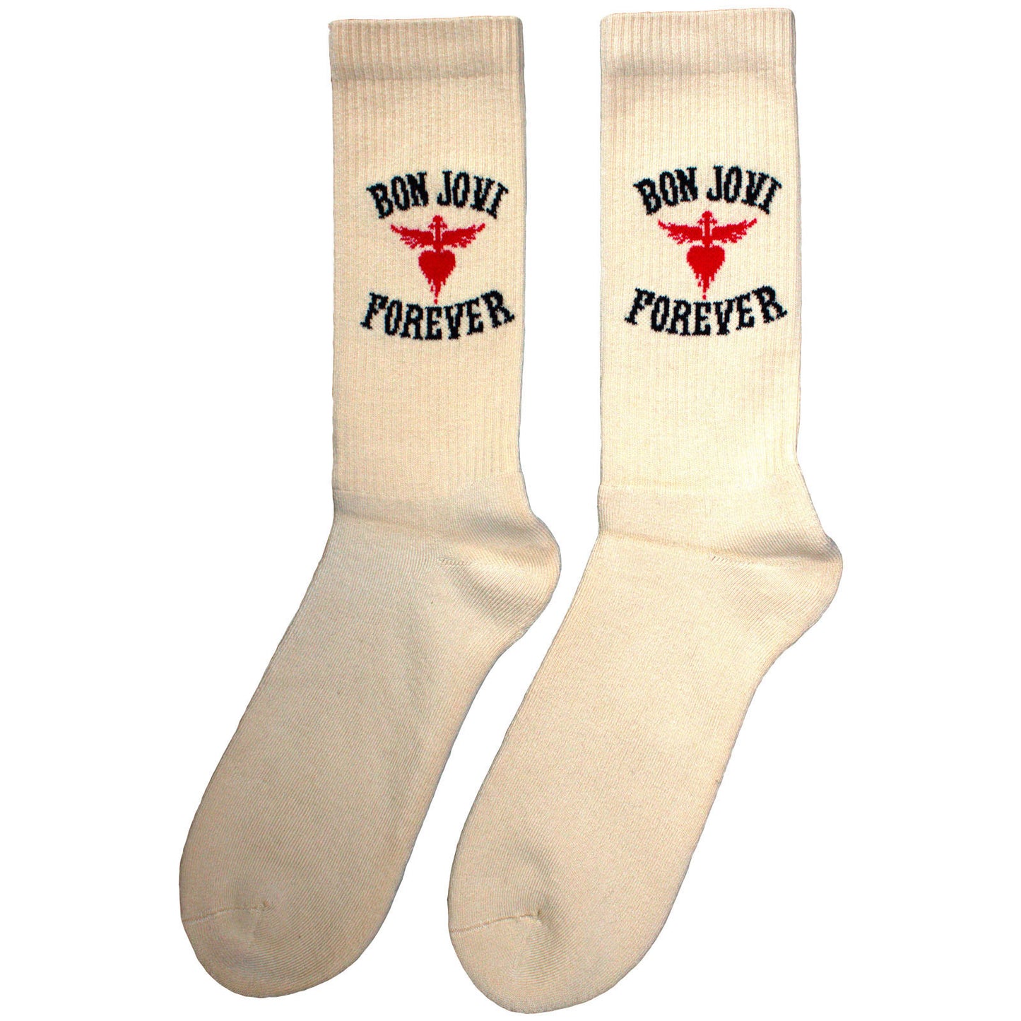 Bon Jovi Forever (US Men's Shoe Size 8-12) Socks Back