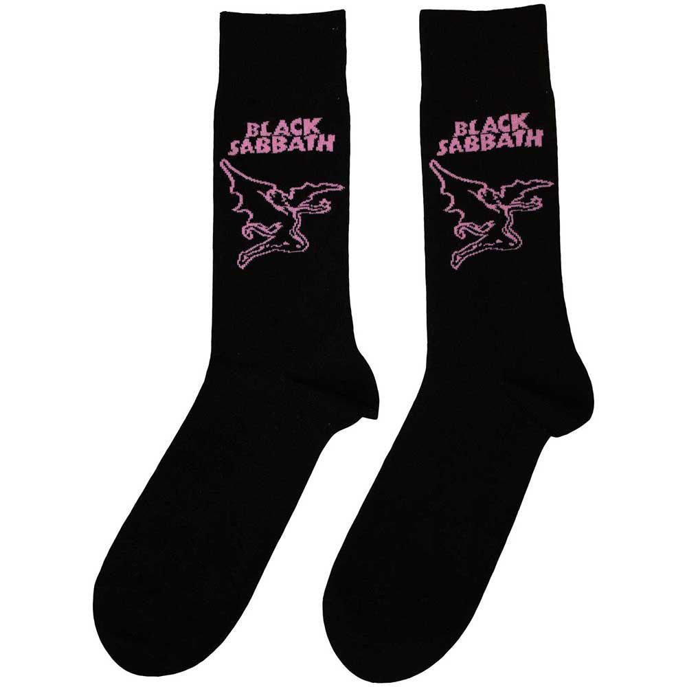 Black Sabbath Master Of The Universe (US Women's Shoe Size 6-9) Socks Back