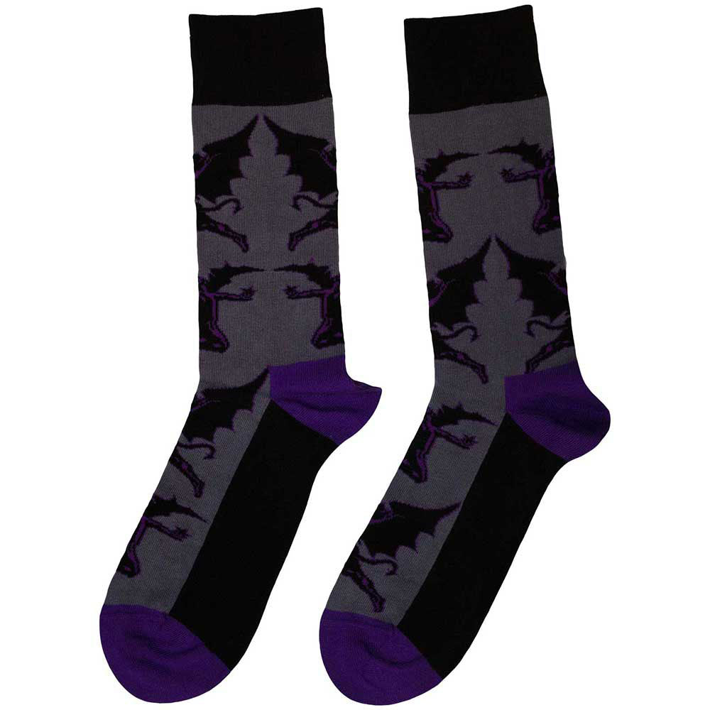 Black Sabbath Demons (US Men's Shoe Size 8-12) Socks Alt 2