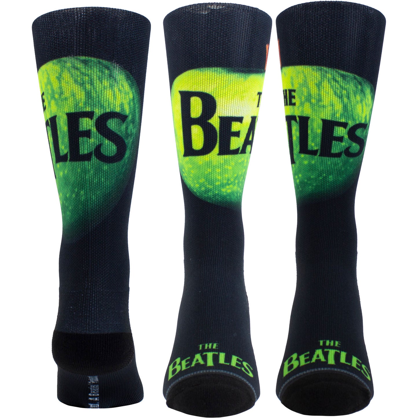 Beatles Apple Sublimation (US Men's Shoe Size 8-12) Socks Front