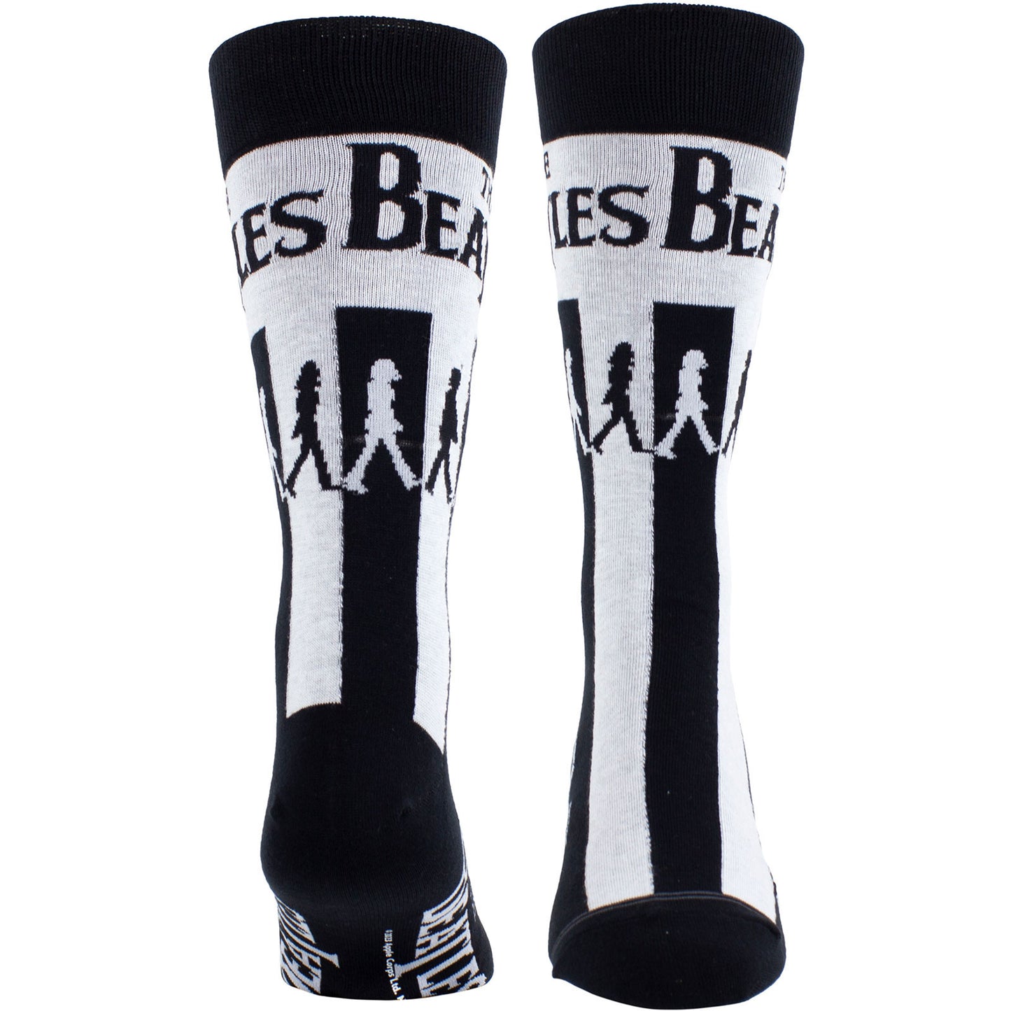Beatles Abbey Road Crossing (US Men's Shoe Size 8-12) Socks Front