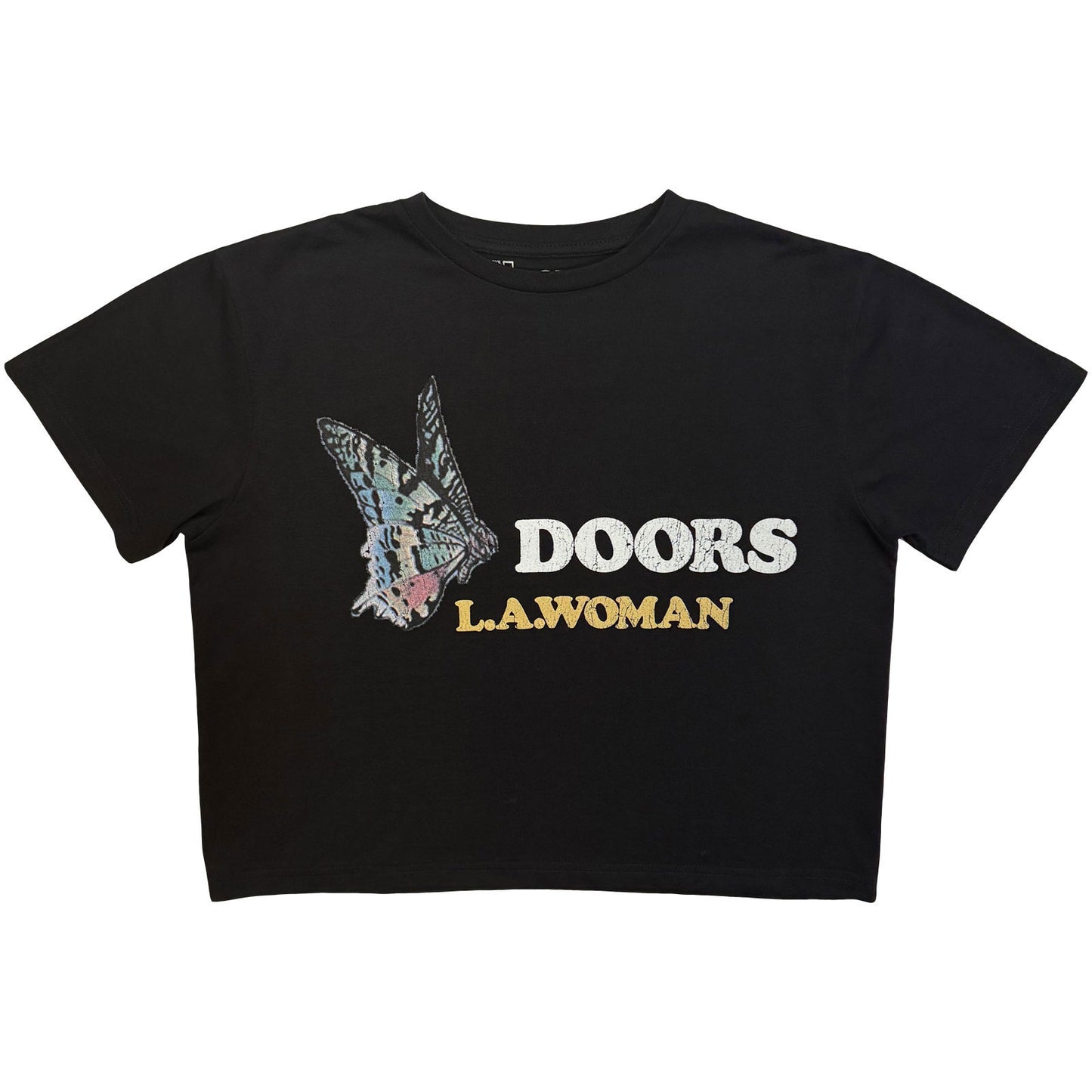 Doobie Brothers La Woman Crop Top Girls Jr Front