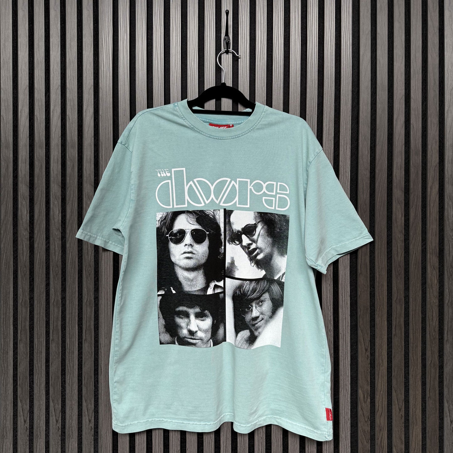 Doobie Brothers Squares Wash Dip Dye & Wash T-shirt Back