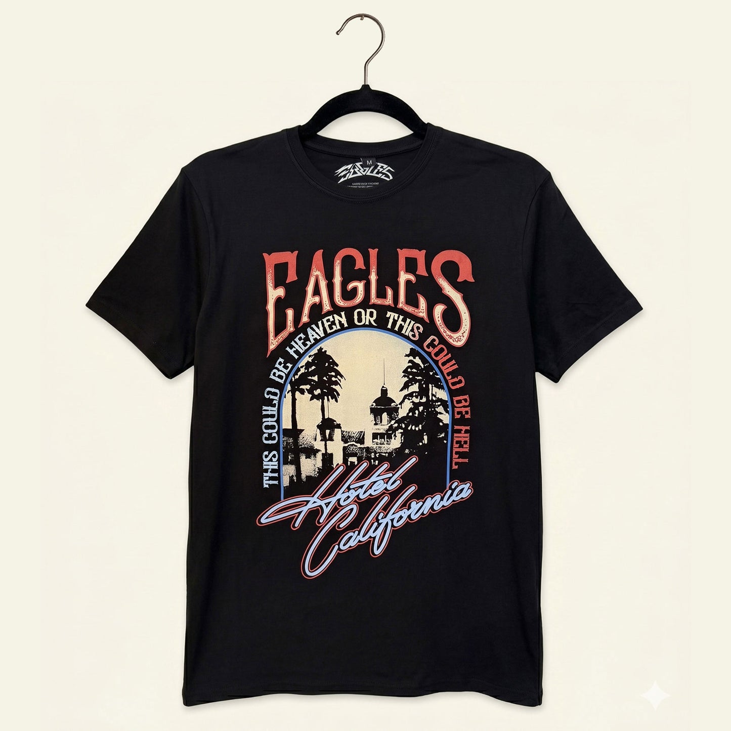 Eagles Heaven Or Hell Carbon T-shirt Back