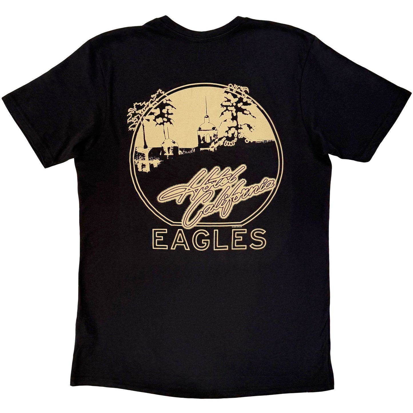 Eagles Hotel California Carbon T-shirt Back