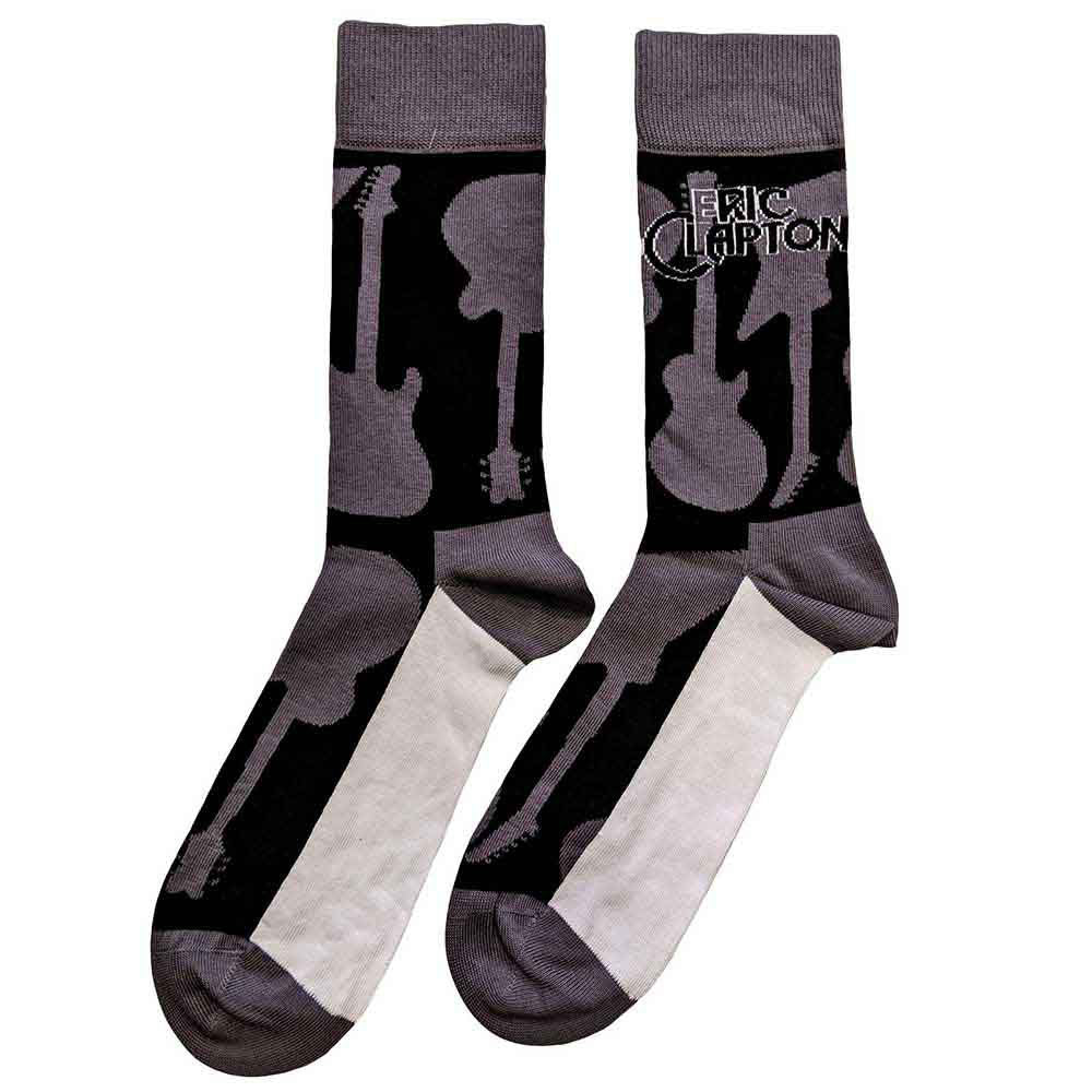 Eric Clapton Guitars (US Men's Shoe Size 8-12) Socks Alt 2