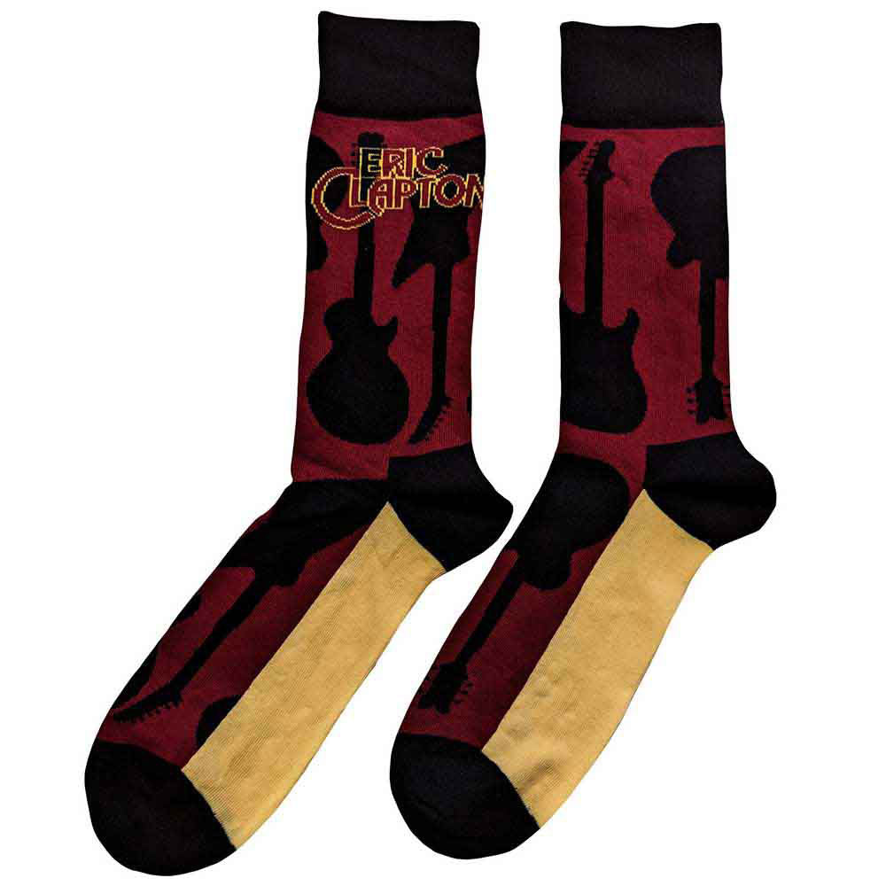 Eric Clapton Guitars (US Men's Shoe Size 8-12) Socks Alt 2