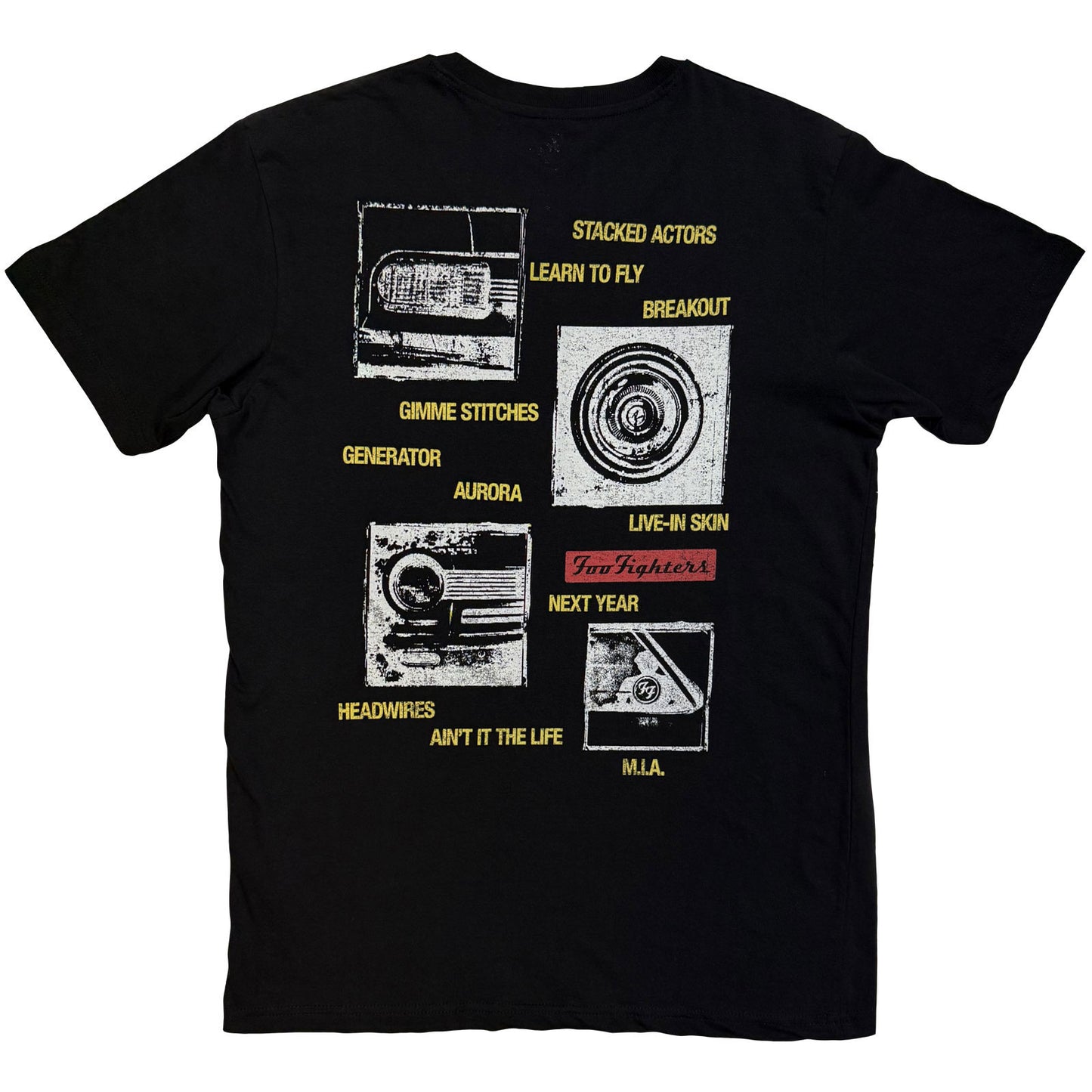 Foo Fighters Nothing Left To Lose T-shirt Back