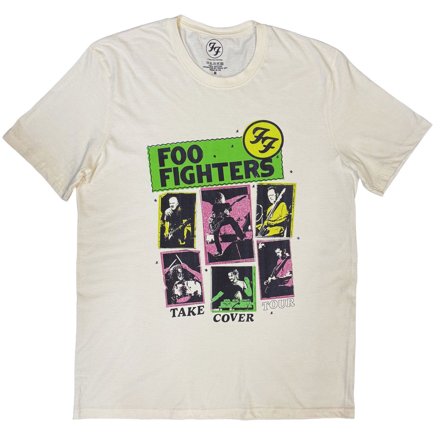 Foo Fighters Take Cover Tour T-shirt Front