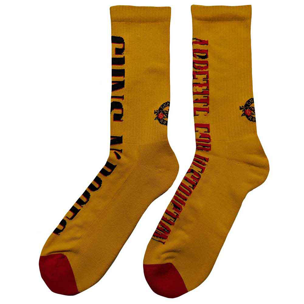 Guns N Roses Appetite For Destruction (US Men's Shoe Size 8-12) Socks Alt 2